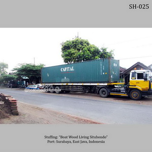 shipment boatwood indonesia